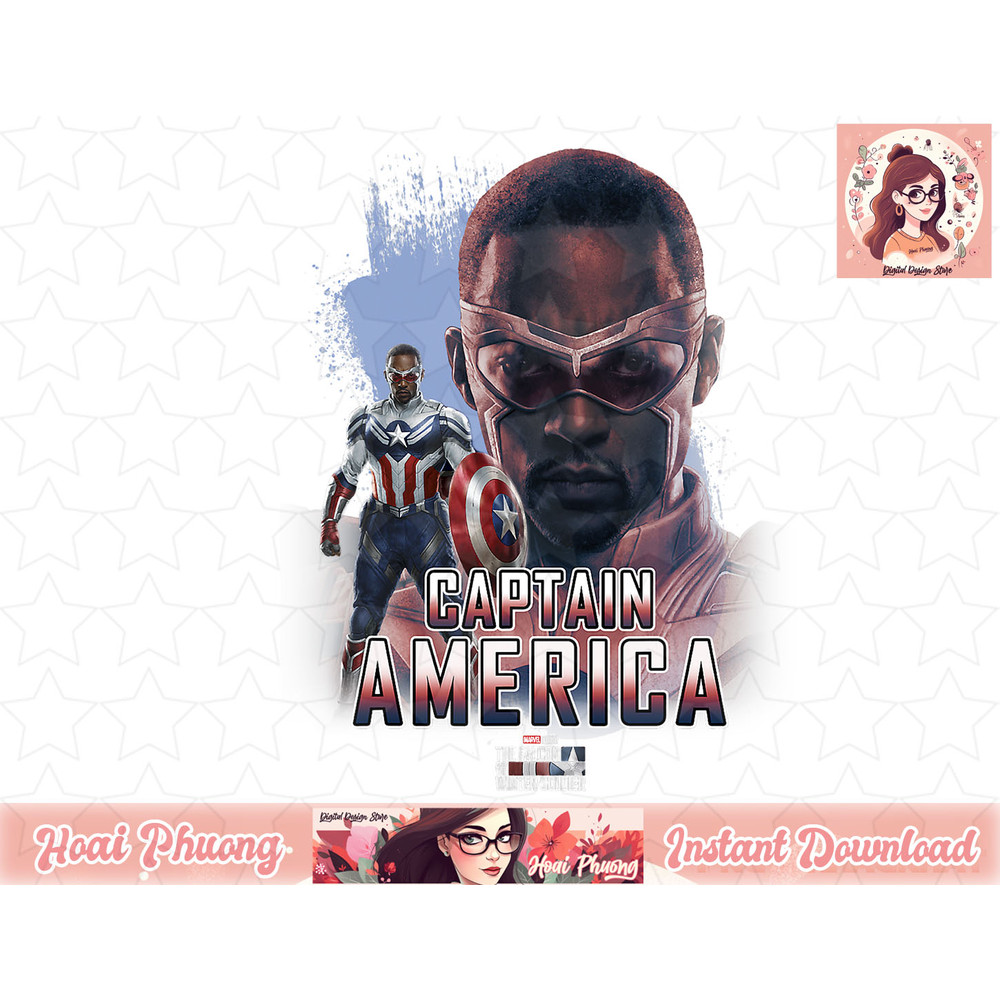 Marvel Falcon Winter Soldier Captain America Collage V2 T-Shirt copy.jpg