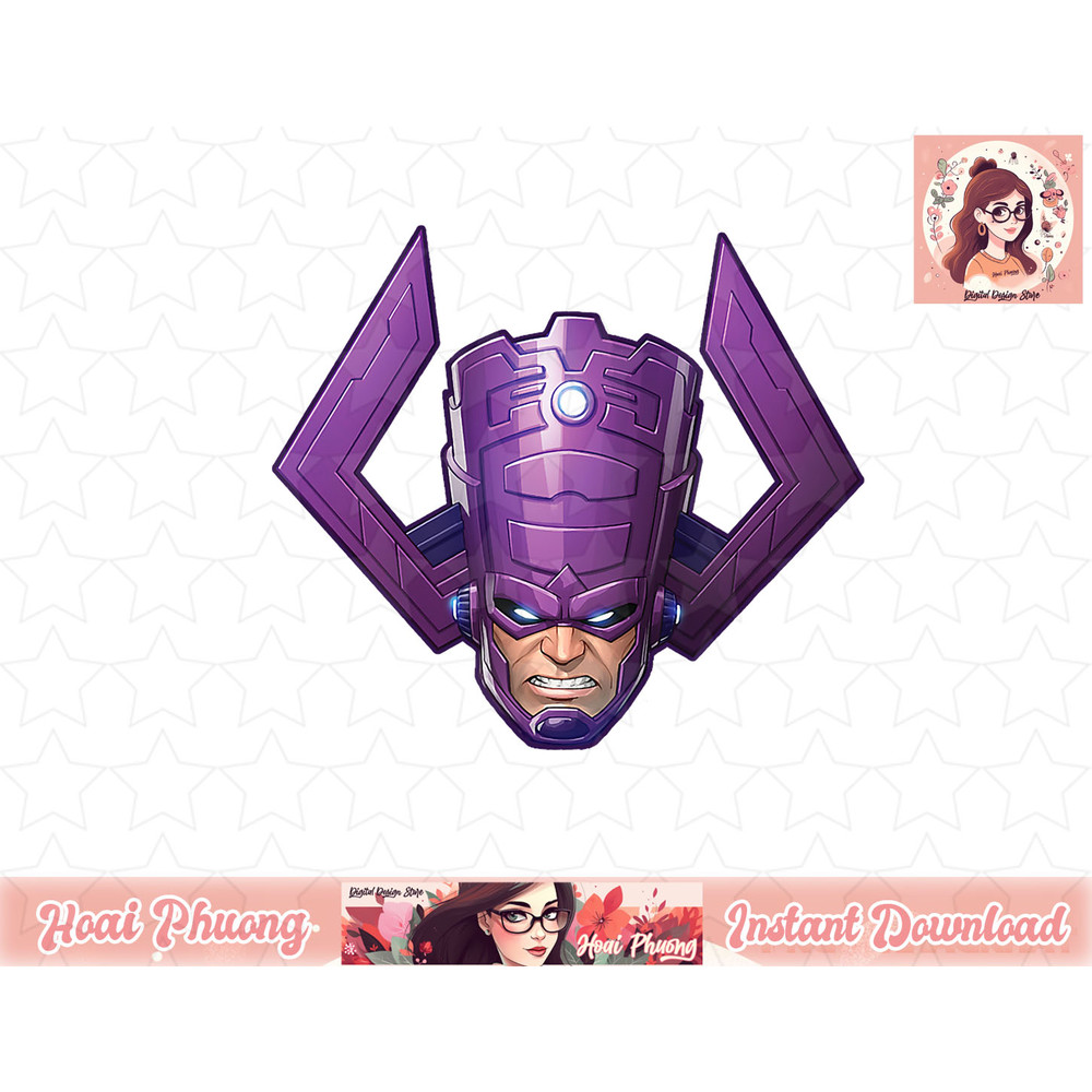 Marvel Galactus The World Eater Classic Head Shot T-Shirt copy.jpg