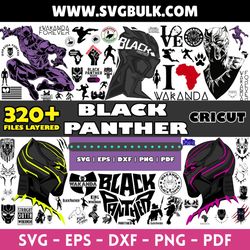 Wakanda Forever svg, Black Panther Bundle Digital Cut File,T'Challa Face Silhouette Digital Clipart,Wakanda Printable
