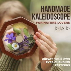 Kaleidoscope toy Diy kit for kids and adults