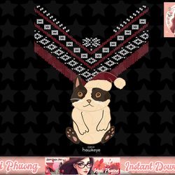 marvel hawkeye cat sweater logo t-shirt copy png sublimate