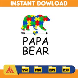 papa bear svg, father's day svg,dad quotes svg, png clipart,dad svg, svg dad gift ,dad quotes svg,dad sayings svg png