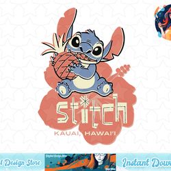 disney lilo & stitch kauai hawai'i stitch pineapple t-shirt copy png sublimate
