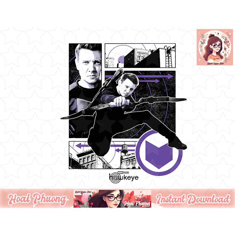Marvel Hawkeye Comic Panels T-Shirt copy.jpg