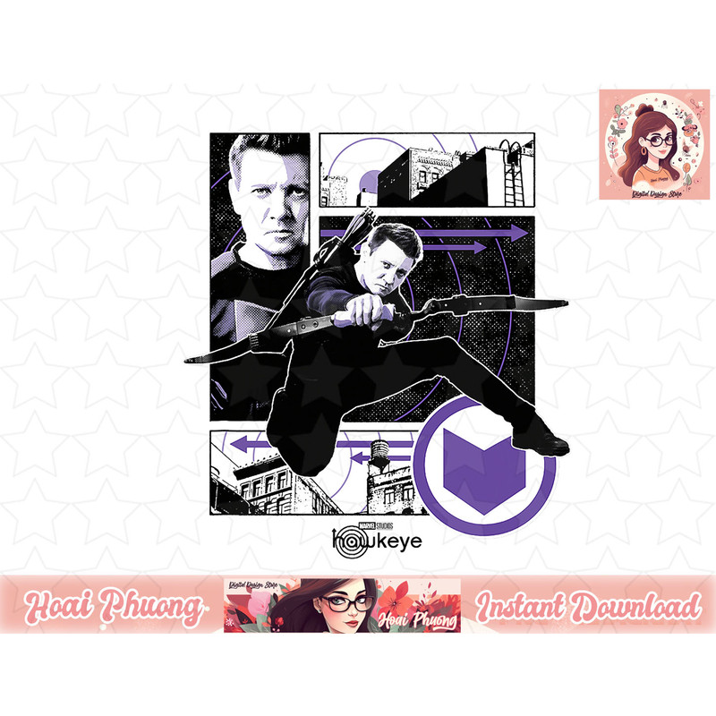 Marvel Hawkeye Comic Panels T-Shirt copy.jpg
