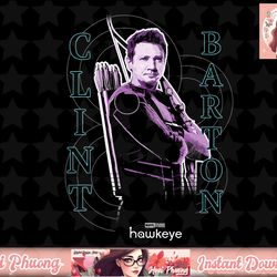 marvel hawkeye disney plus clint barton color pop poster t-shirt copy png sublimate