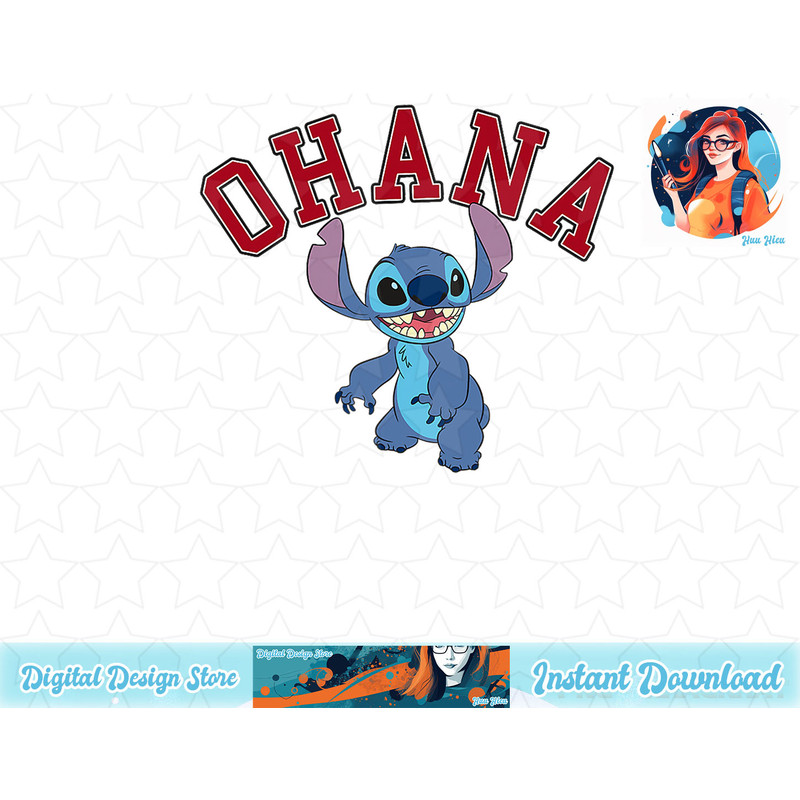 Disney Lilo & Stitch Ohana Collegiate Stitch T-Shirt copy.jpg