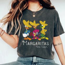 disney margaritas for favor shirt, the three caballeros shirt, disney epcot shirt, disney trip shirt, disneyland shirt