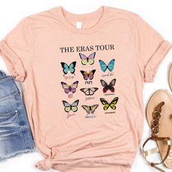taylor swift eras tour butterfly shirt, taylorswift merch, taylor albums as butterflies tee, swiftie merch sweatshirt