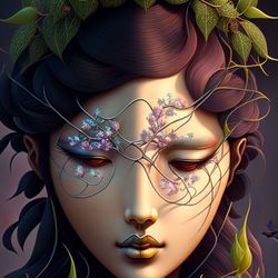 maddie. the interweaving of the bodies of a man and a woman half entangled in the thorns of roses.