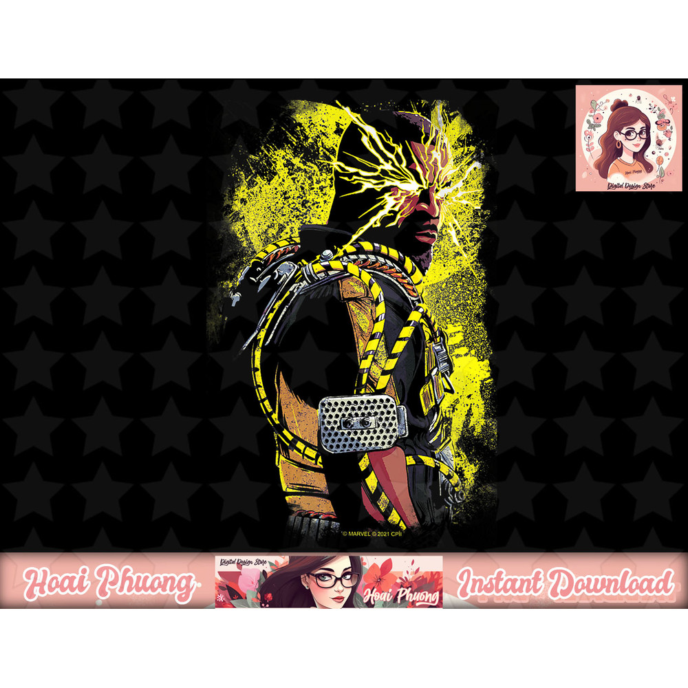 Marvel Spider-Man No Way Home Electro Illustrated T-Shirt copy.jpg