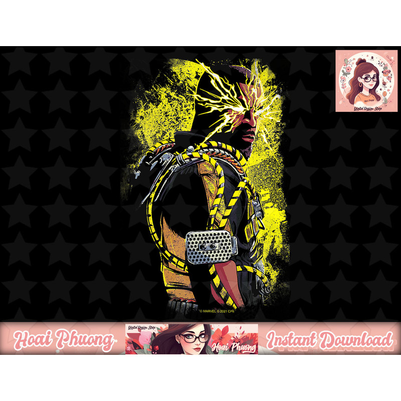 Marvel Spider-Man No Way Home Electro Illustrated T-Shirt copy.jpg