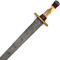 Sword in Storm Firestorm Damascus Viking Swordspng
