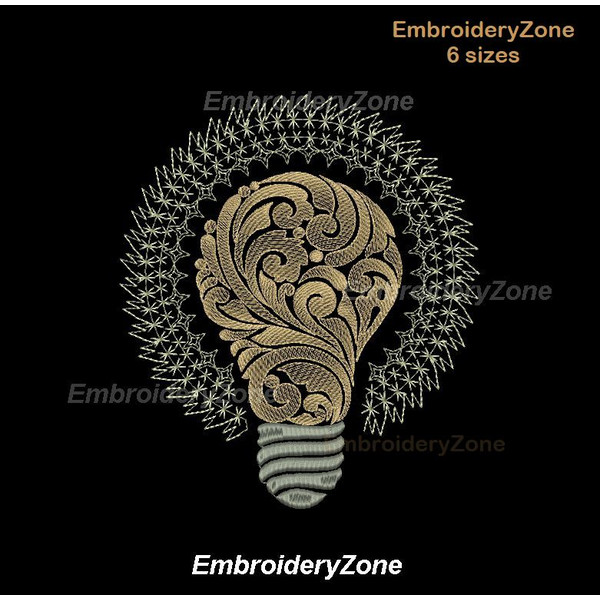 Lightbulb electric bulb machine embroidery designs by EmbroideryZone 1.jpg