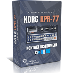 Korg KPR-77 Kontakt Library - Virtual Instrument NKI Software