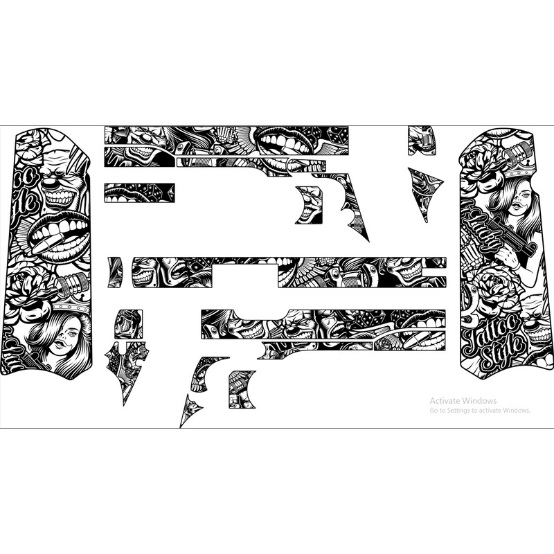 1911 gun full with tattoo design.png