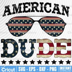 american dude png / png file / clip art / instant download / silhouette / 4th of july png / independence day