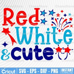4th of july svg, red white & cool svg, patriotic svg, dxf, eps, png, american popsicle cut files, usa clipart,