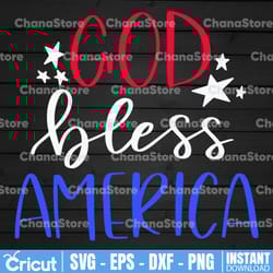 god bless america svg cut file, 4th of july svg files, independence day svg pack, america svg files, usa svg cricut, 4th