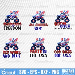 4th of july png sublimation bundle patriotic usa freedom god bless long live made in american mama smiley retro party