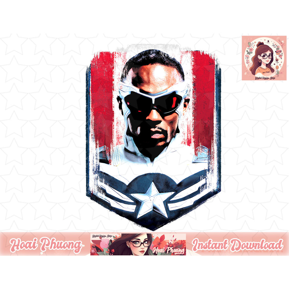 Marvel The Falcon and the Winter Soldier Sam Captain America T-Shirt copy.jpg
