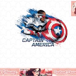 marvel the falcon the winter soldier captain america bold t-shirt copy png sublimate
