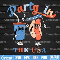 party in the usa png, 4th of july instant download, usa celebrations, independence day png, fourth of july, freedom