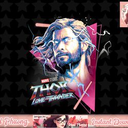 marvel thor love and thunder thor geometric god poster t-shirt copy png sublimate