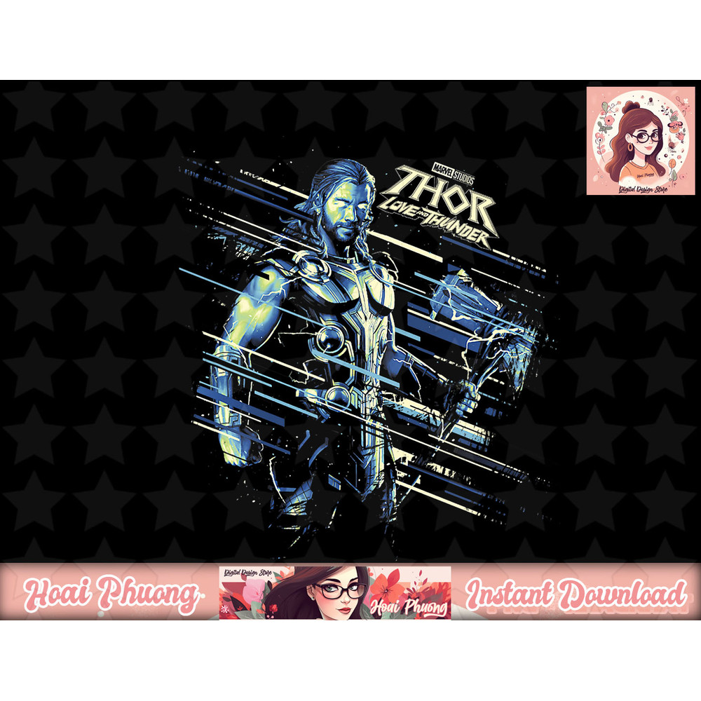 Marvel Thor Love and Thunder Thor Slanted Stripes T-Shirt copy.jpg