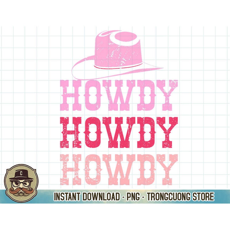 Vintage White Howdy Rodeo Western Country Southern Cowgirl T-Shirt (2) copy.jpg