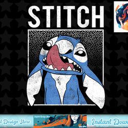 disney lilo & stitch simple framed portrait t-shirt copy png sublimate