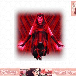 marvel wandavision scarlet witch textured portrait t-shirt copy png sublimate