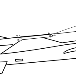 f-16-fighting-falcon svg vector file for laser engraving, cnc router, cutting, engraving, cricut, vinyl cutting file