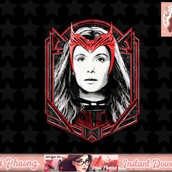 marvel wandavision wanda maximoff scarlet witch t-shirt copy png sublimate
