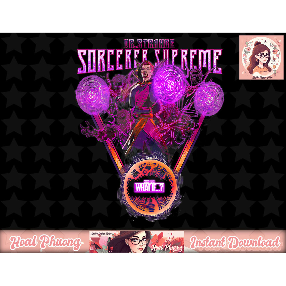 Marvel What If Doctor Strange Sorcerer Supreme Poster T-Shirt copy.jpg