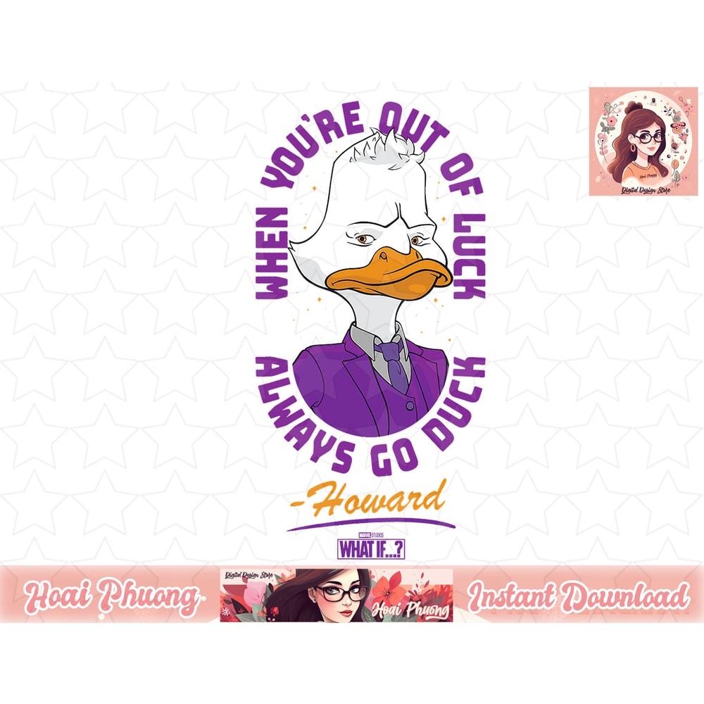 Marvel What If Howard The Duck Always Go Duck Poster T-Shirt copy.jpg