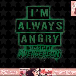 ms. marvel i am always angry hulk quote stencil t-shirt copy png sublimate