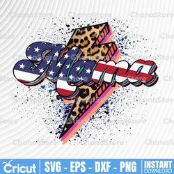 mama png image, 4th of july american flag patriotic mom leopard design, png file, sublimation designs downloads
