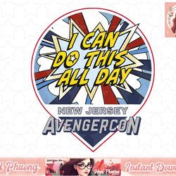 ms. marvel i can do this all day avengercon pop art poster t-shirt copy png sublimate