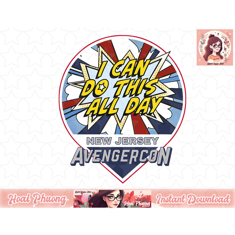 Ms. Marvel I Can Do This All Day Avengercon Pop Art Poster T-Shirt copy.jpg