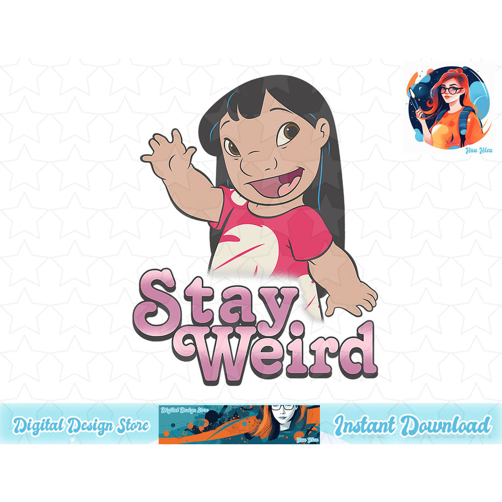 Disney Lilo & Stitch Stay Weird Lilo Waving T-Shirt.pngDisney Lilo & Stitch Stay Weird Lilo Waving T-Shirt copy.jpg