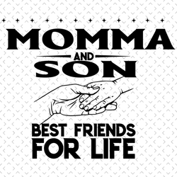 momma and son best friends for life svg, mothers day svg, mom and son svg, best friends svg, mom svg, momma svg, son svg