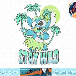 disney lilo & stitch stay wild stitch hula dancer t-shirt.pngdisney lilo & stitch stay wild stitch hula dancer t-shirt c