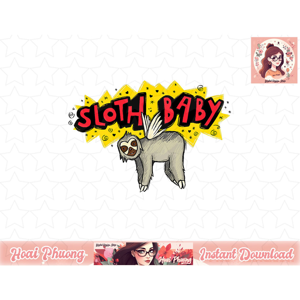 Ms. Marvel Sloth Baby Doodle Poster T-Shirt copy.jpg