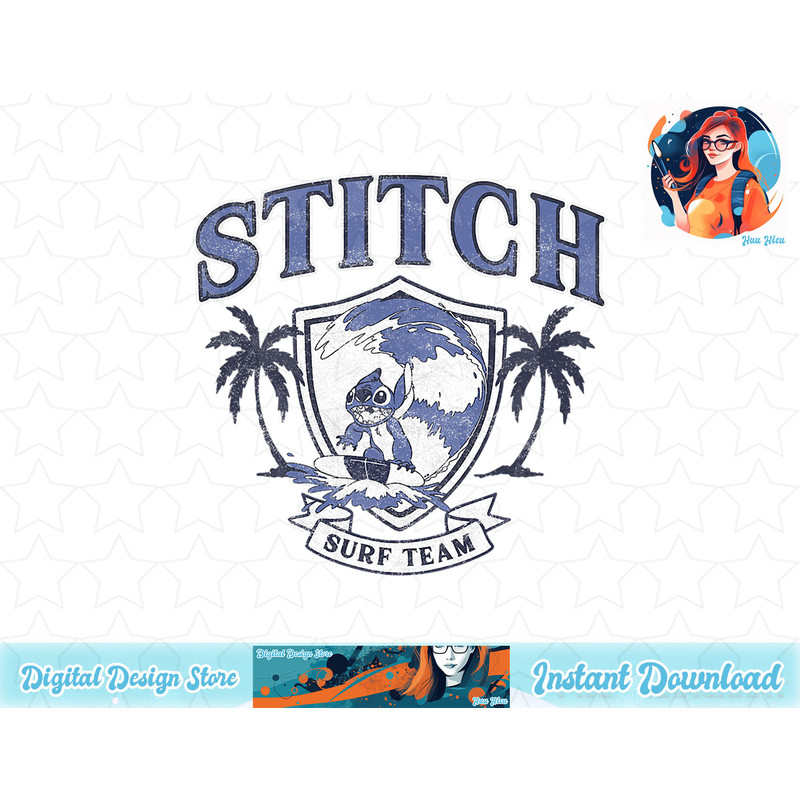 Disney Lilo & Stitch Surf Team Crest Wave Ride T-Shirt copy.jpg