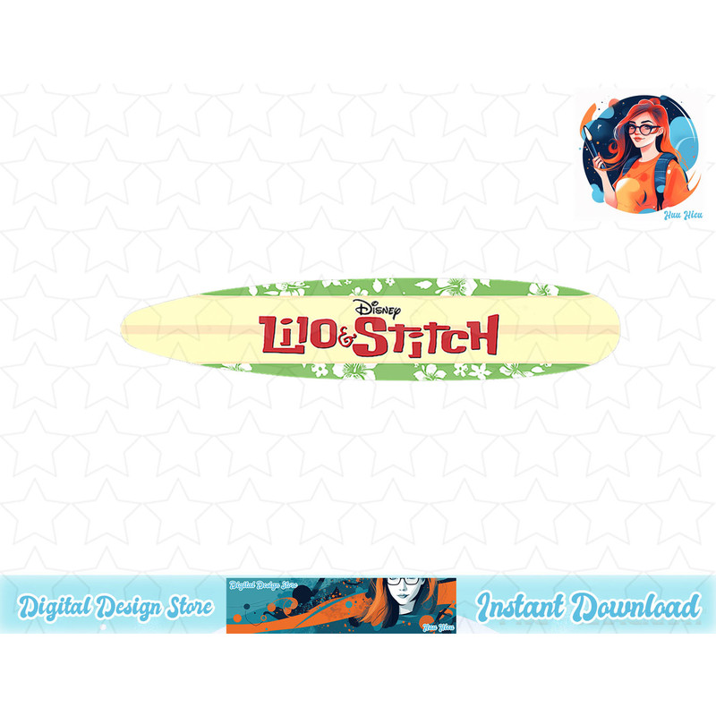 Disney Lilo & Stitch Surfboard Logo T-Shirt copy.jpg