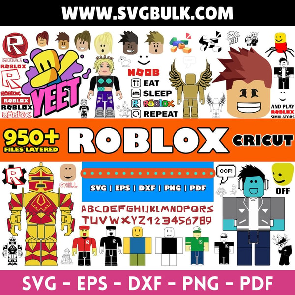 Photo For Rolox Format roblox svg Bundle, roblox Clipart, roblox svg, roblox layere - Inspire ...