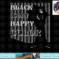 wednesday black is my happy color silhouette poster t-shirt copy png sublimate