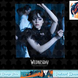wednesday dark dancing queen wednesday photoreal & logo t-shirt copy png sublimate