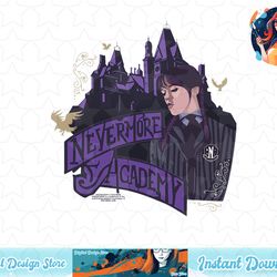 wednesday nevermore academy school uniform poster t-shirt.pngwednesday nevermore academy school uniform poster t-shirt c
